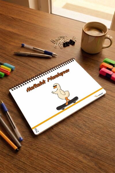 Tieni Blocnotes planificator săptămânal, planificator săptămânal, 14x20cm, A5...