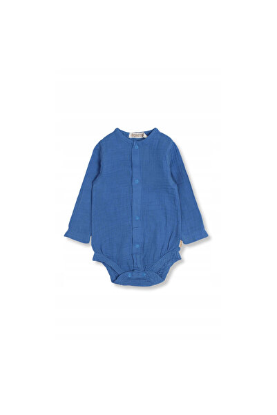 OEM Full ZIP-UP Romper/Jumpsuit without feet 74 DARK BLUE