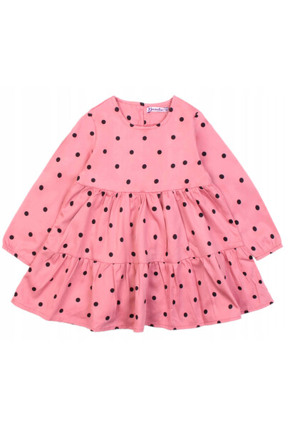 Mod Kids Rochie pentru fete, Mod Kids, 98, roz, 3 ani, mâneci lungi, design c...