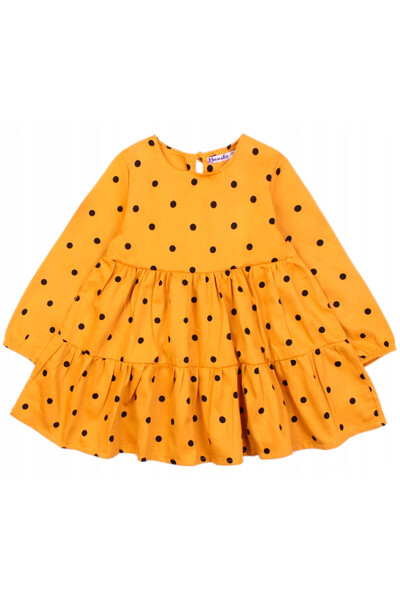 Mod Kids Rochie pentru fete, Mod Kids, 110, galbenă, 5 ani, mâneci lungi, mod...