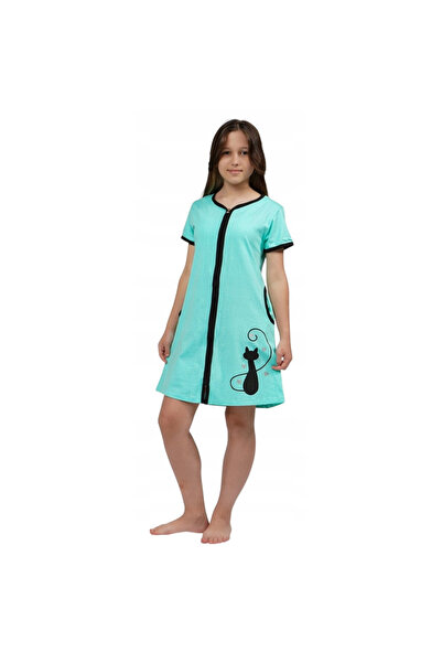 Mod Kids Rochie pentru fete, Mod Kids, 146, verde, 10-11 ani