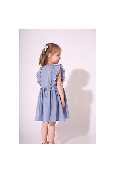 Mod Kids Rochie Pentru Fetite, Mod Kids, 116, Albastru, 6 Ani, Destinatie: Pe...
