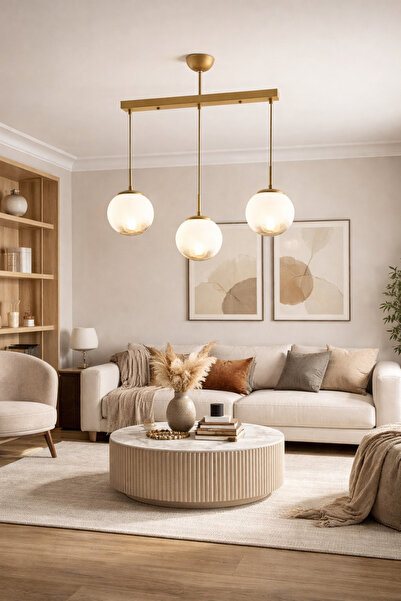 HubRom Πολυέλαιος, MIRSAD 4150-3SS-FR 50x80 cm 3xE27-60W Αντίκα