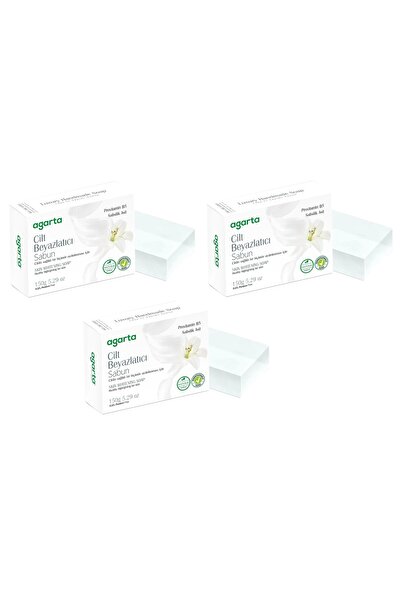 Agarta Skin Whitening Soap 150 Gr X 3 Pieces