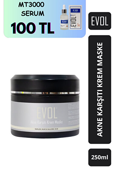 EVOL Akne Karşıtı Sivilce Önleyici Akne Siyah Nokta Karşıtı Gözenek Sıkılaştı...