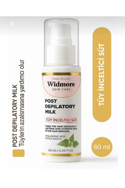 Widmore Epilasyon sonrası Tüy Azaltıcı Ve Nemlendirici Bakım Sütü Isırgan Otu...