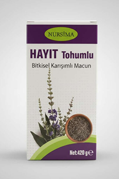 Nursima Hayıt Tohumlu Macun – Doğal Bitkisel Karışım 420 Gr