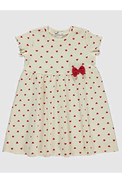 Civil Girls Kız Çocuk Elbise 2-5 Yaş Fil Dişi