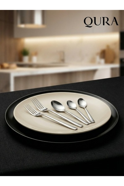 QUR Qura Vizyon 60 Piece Cutlery Set for 12 People