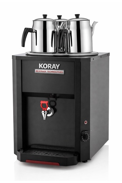 Koray Soğutma 12 Lt Sanayi Tipi Elektrikli Çay Kazanı Tek Demlikli (İŞ YERİ V...