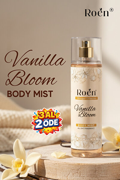 Roen Vanilya Body Mist, Vanilya Vücut Spreyi, Kalıcı ve Etkili Mistik Vanilya...