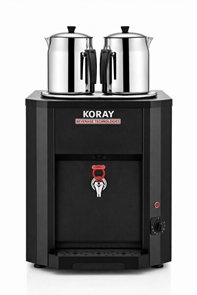 Koray Soğutma 12 Lt Sanayi Tipi Elektrikli Çay Kazanı Tek Demlikli (İŞ YERİ V...