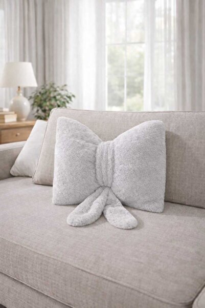 CHIZGY Welsoft Bow Tie Pillow 40X40 Decorative Throw Pillow Plush Soft Pillow...
