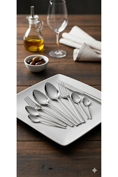 Senz Vega 84 Parça Çatal Kaşık Bıçak Seti