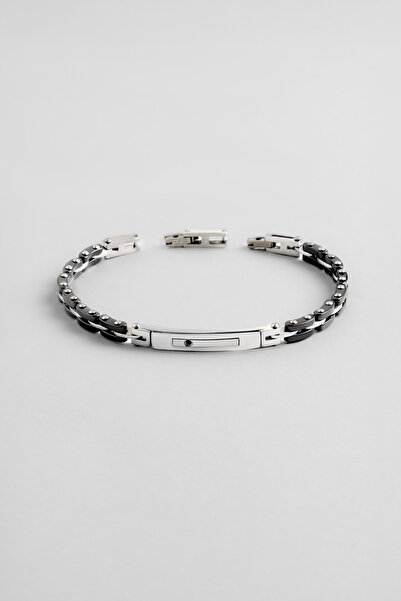 Stylesteel Modern Dizayn 21 Cm Çelik Erkek Bileklik