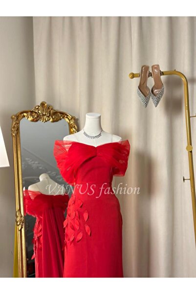 vanus fashion فستان سهرة طويل 4569