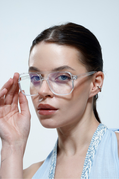 MOONMEE SUUN BLUE BLOCK - Blue Light Koruyucu Gözlük Şeffaf