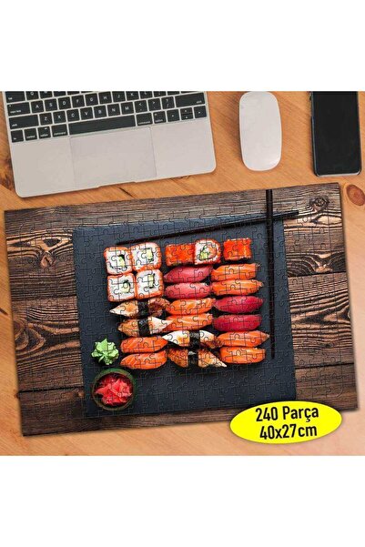 Genel Markalar Somon Balığı Suşi Deniz Mutfağı 240 Parça Puzzle Yapboz-4653328