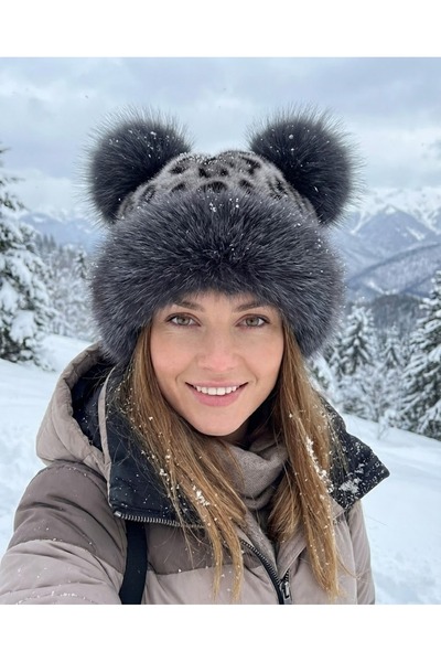 LAGRANZE Pălărie Fuzzy Cloud Bucket cu pompon