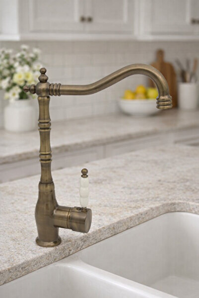 armour armatür Rustik Antik Mutfak Eviye Bataryası