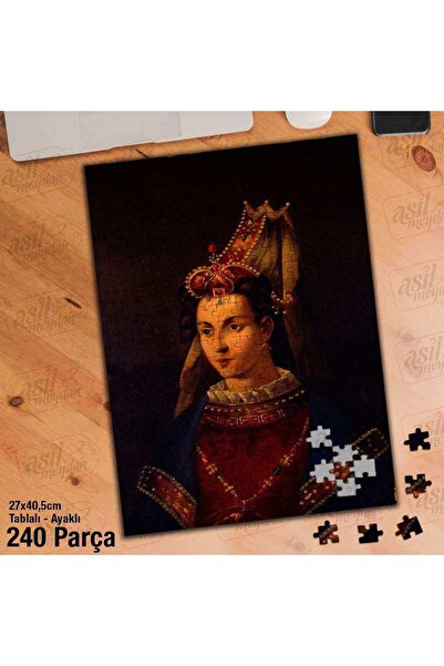 Asilmeydan Asil Hobi Hürrem Sultan Yapboz -Ayak Destekli Çerçeveli 240 Parça ...