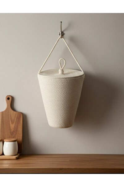 ÖRGÜM Θήκη για τσάντες Διακοσμητικό καλάθι οργάνωσης κουζίνας 30x20 εκ.