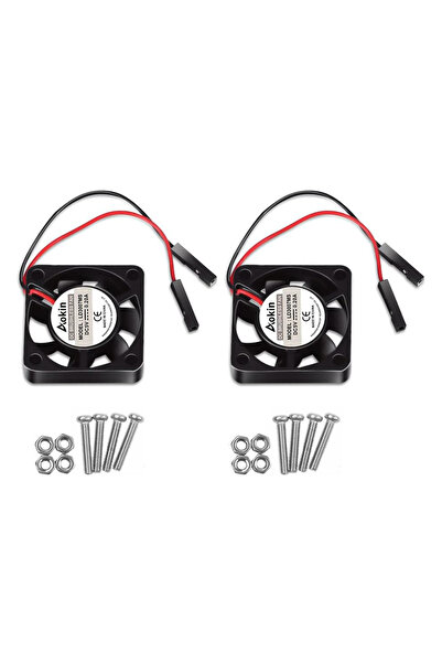 Choice 2pcs 4Pcs 3007 Fan for Raspberry Pi 5 Cooler Pi Brushless Cooling Case...