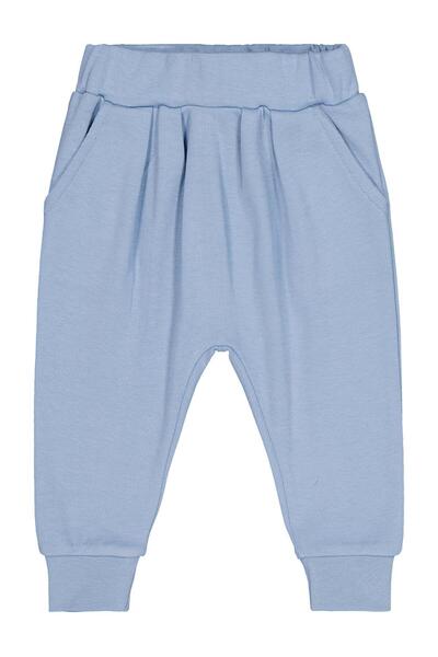 Civil Baby 6-24 Months Blue Baby Single Bottom Without Booties