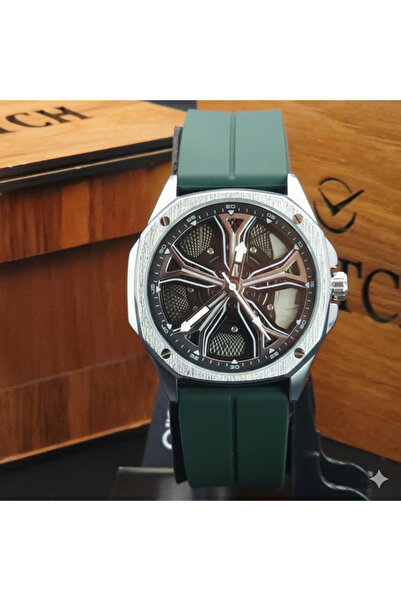 MACON Premium Multicolour Straps Watch with Spinning Wheel Display, Quartz An...