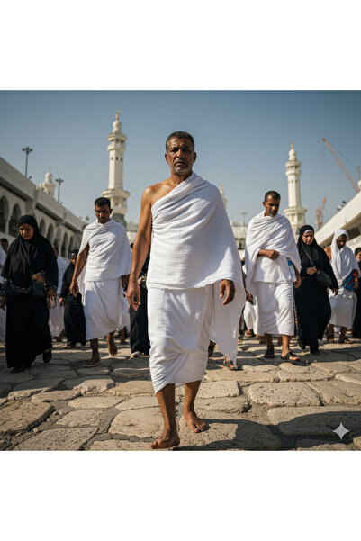 Genel Markalar 1250gr. %100 Pamuk Hac - Umre Için Erkek Ihram