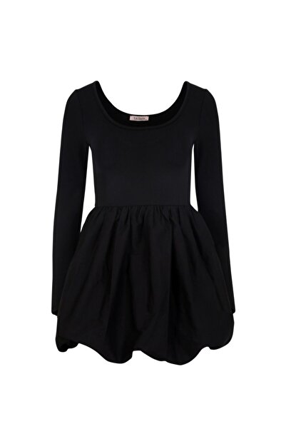 La Sarta Φόρεμα Valera Black Balloon