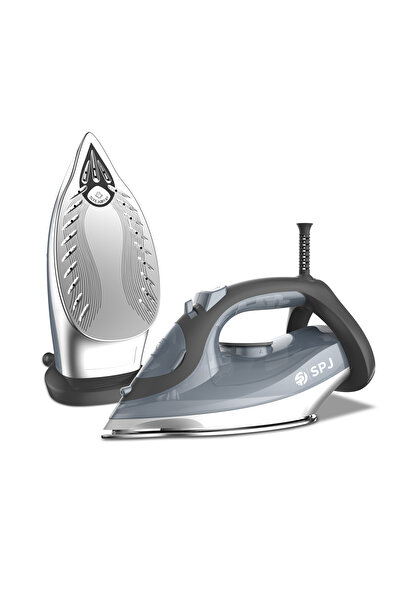 SPJ مكواة بخار بقوة 2400 واط مزودة بخزان ماء سعة 280 مل، بخار عمودي