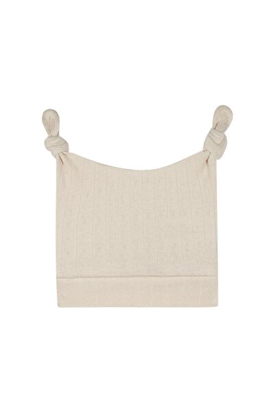 Antebies Cream Jacquard Hat