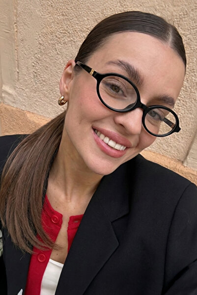 Eyesofia Oblamow Unisex Uv400 Filtreli Siyah Blue Block Gözlük