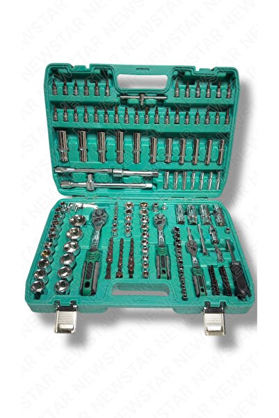 Newstar 171 Parça Lokma Takımı Cr-v Çelik (1/4-3/8-1/2)