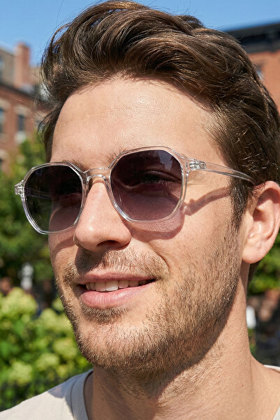 sun factory نظارات شمسية مستقطبة شفافة للجنسين 1363 C0000 – إطار TR90 مرن ومتين