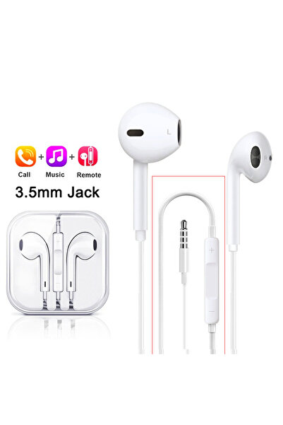 Choice لسماعات الرأس الأصلية مقاس 3.5 مم لهاتف iPhone 16 15 14 13 11 12 Pro M...