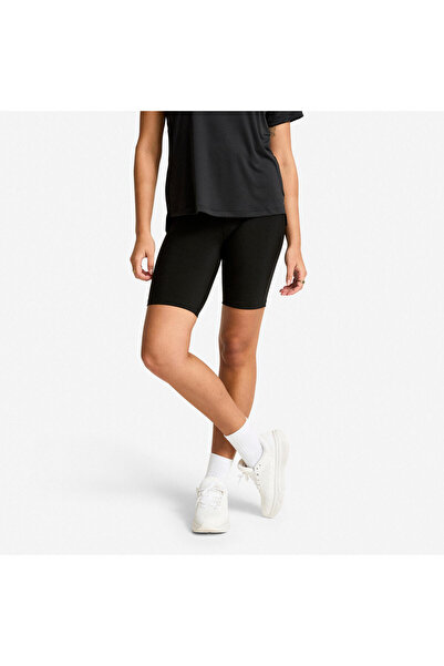 Decathlon Kadın Kısa Tayt - Siyah - Basic