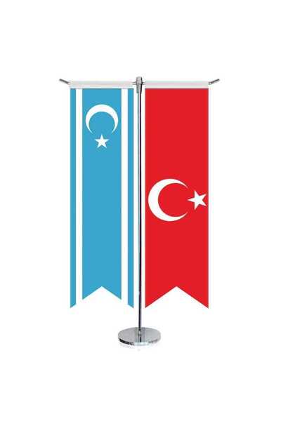 cnpromosyon Irak Türkmenleri Cumhuriyeti Bayrağı ve Türkiye - Kırlangıç - Sat...