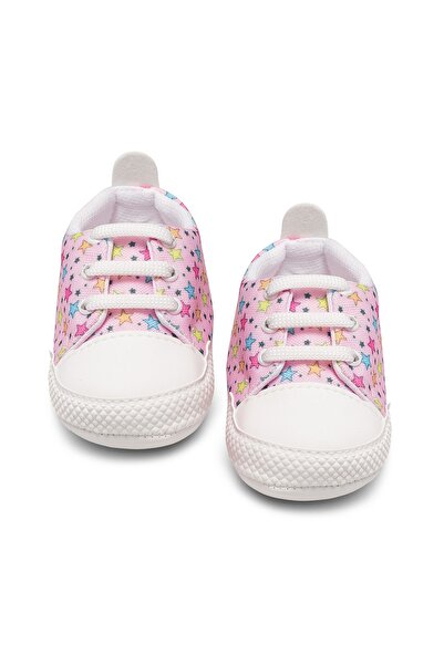 Baby Shez أحذية أطفال منقوشة بنجوم من كونفرس