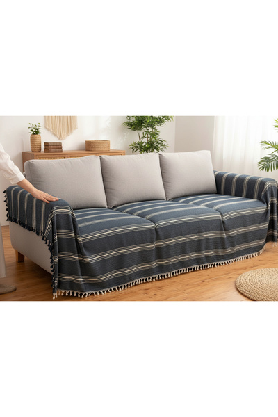 DNR Natural Cotton, Soft Double Pique, Seat Cover, Multi-Purpose Cover 280X300 Cm.