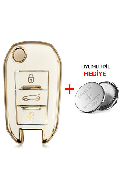 Rem Anahtar Oto Elektronik Anahtar 508 301 C-Elysee 3 أزرار غطاء مفتاح نانو ق...