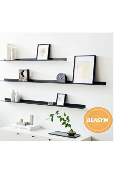 Beasym Metal Duvar Rafı 100 Cm
