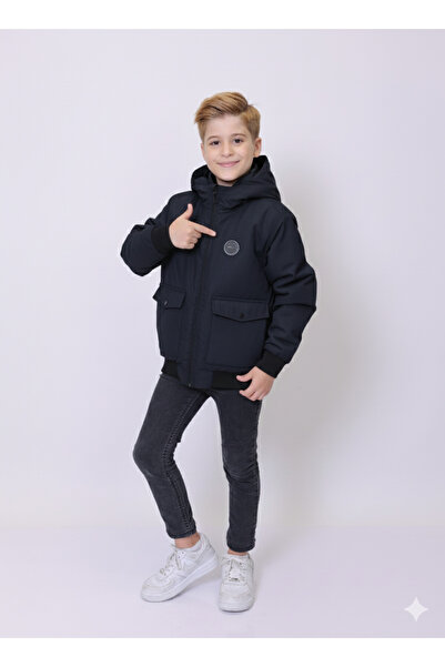 PIQUE ДЕТСКО ПАЛТО Момчешко палто с качулка