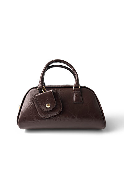 Ecrou 3032 Charmlı Shoulder Bag Bitter Brown