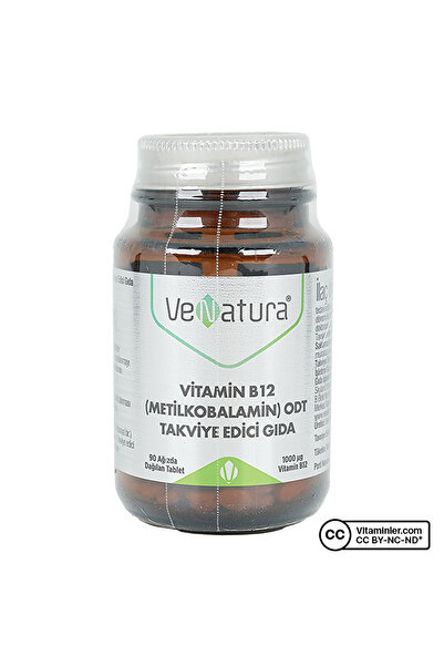 VeNatura B12 Metilkobalamin ODT 90 Tablet