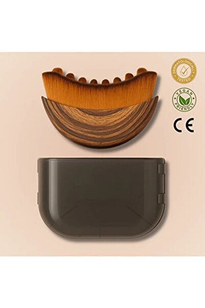 Genel Markalar Doğal Bitki Lifli Lenf Masajı ve Yüz Şekillendirici Fırça