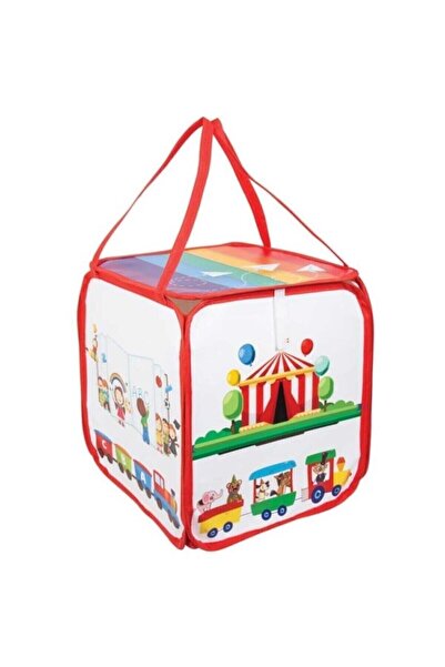 ALAS Oyuncak Saklama Sepeti - Kırmızı