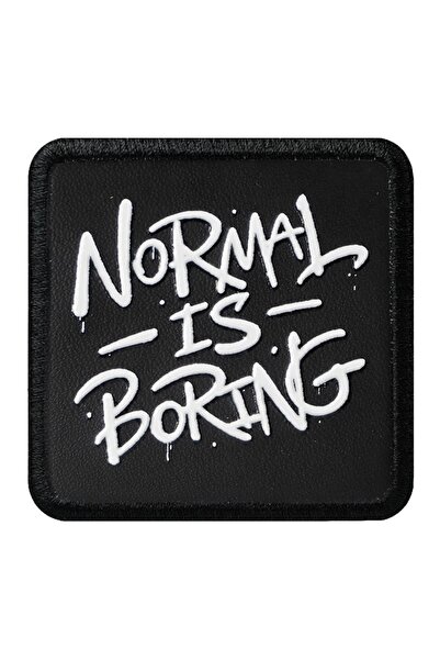 BlackBörk Normal is Boring Logolu