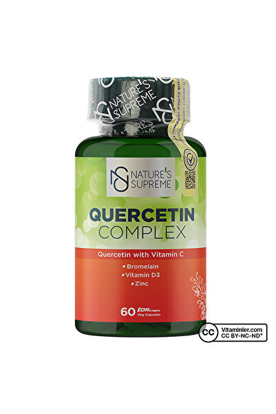 Nature's Supreme Quercetin Complex 60 Kapsül